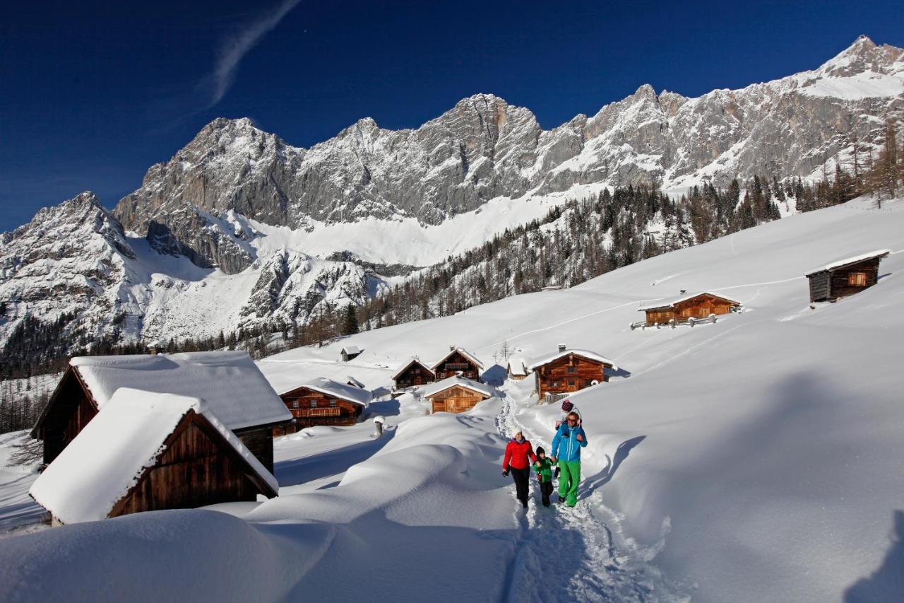 Landhaus Birgbichler - Apartments Mit Bergblick Inklusive Sommercard Ramsau am Dachstein Bagian luar foto